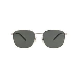 Dunhill Square-Frame Metal Sunglasses Silver Mens